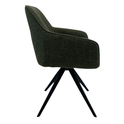 Label F Flo Draaistoel - Groen