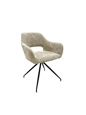 Label F Lara Draaistoel - Champagne