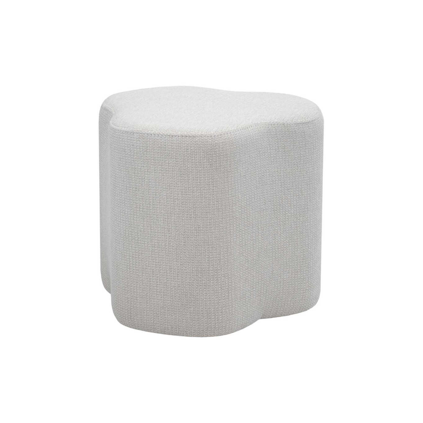 Label F Poef Scott - Wit