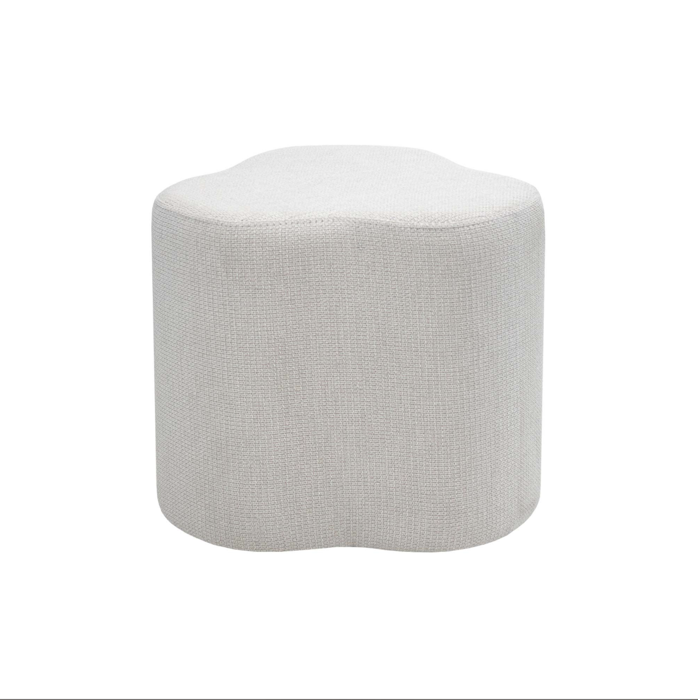 Label F Poef Scott - Wit